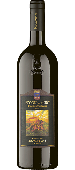 Poggio all'Oro Brunello di Montalcino docg, Riserva, Banfi