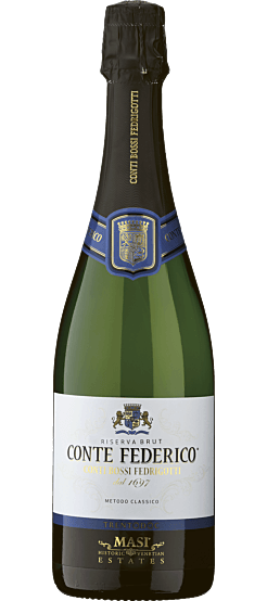 Conte Federico Spumante Riserva brut - Trento doc, Conti Bossi Fedrigotti