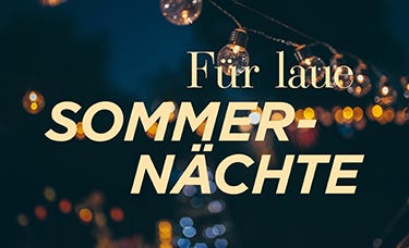 Titelbild «Für laue Sommernächte»