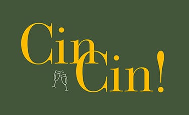 Schriftzug «Cin Cin!»