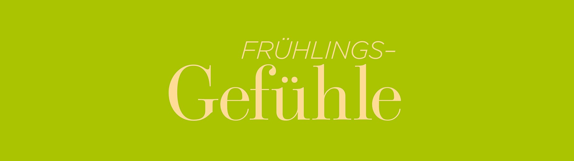 Titelbild Frühlings-Gefühle