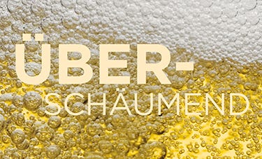 Titelbild Überschäumend