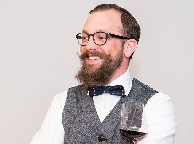 Erich Lüthi beim Wein Battle Zürich - Herbst 2022 